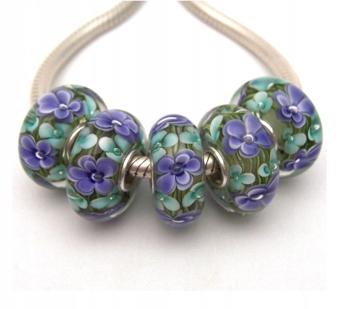 

Charms Zawieszka Koralik Szkło Murano Beads
