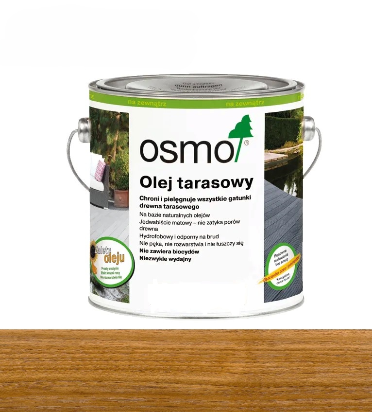 Osmo Olej Tarasowy Teak Bezbarwny 007 0,75l