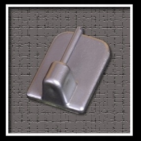 HACZYK SAMOPRZYLEPNY DO PATYCZKÓW ZAZDROSTEK srebrny 2 szt. Kod producenta HACZYK SAMOP-SREBRO