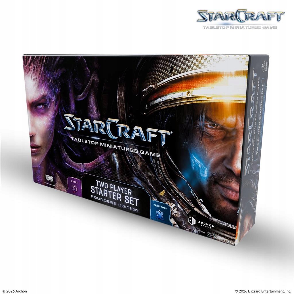 StarCraft The Miniatures Game Two Player Starter Set Founders Edition E