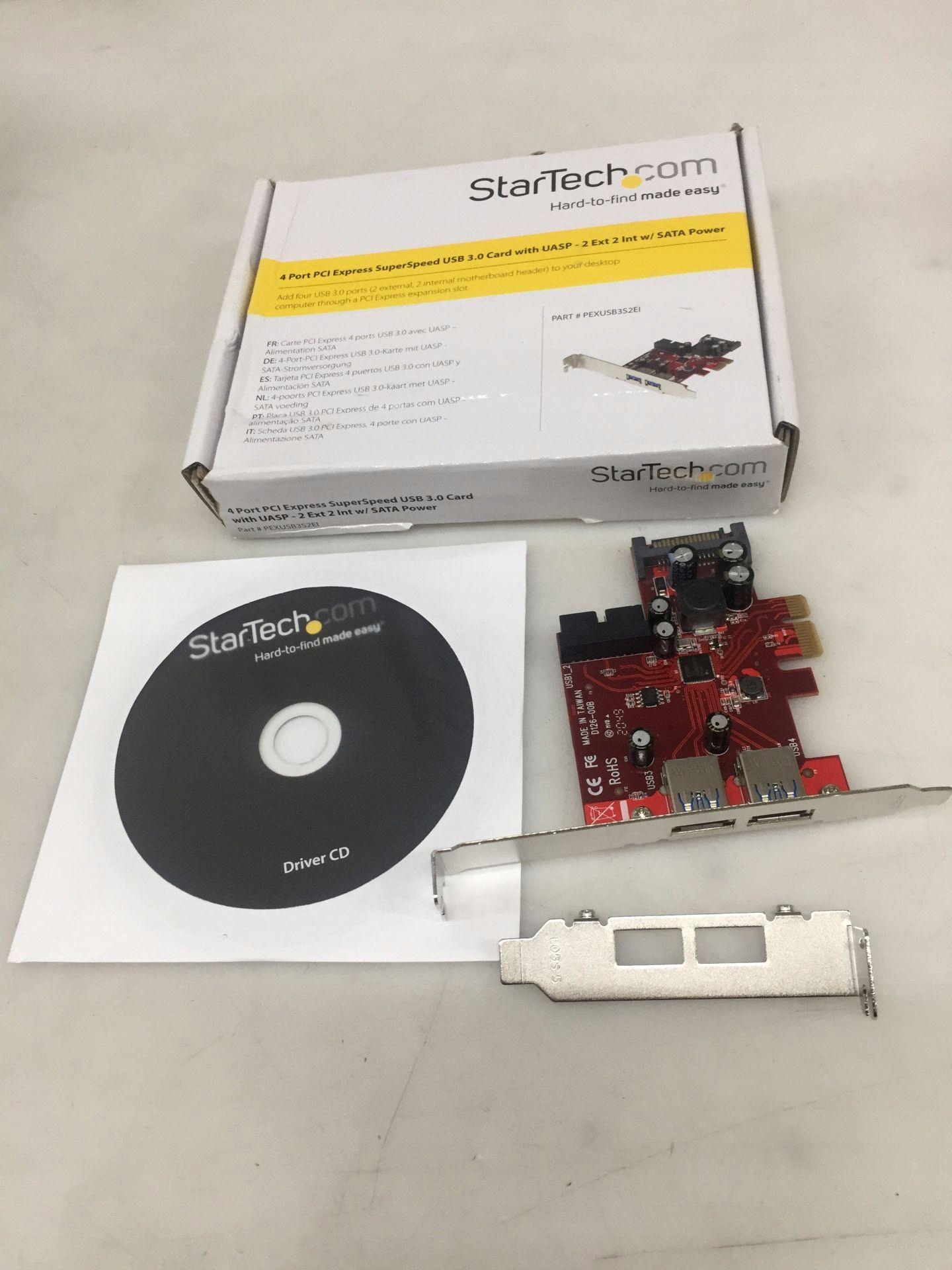 Adapter SATA,USB 3.0 StarTech.com PEXUSB3S2EI Producent Inna