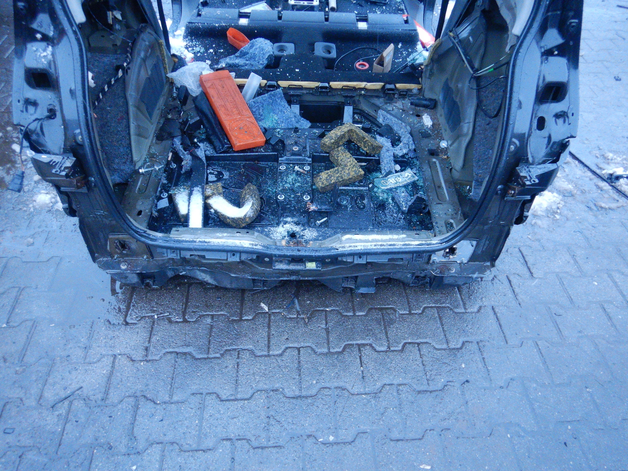 RENAULT SCENIC II GRAND PAS TYLNY ĆWIARTKA WANNA