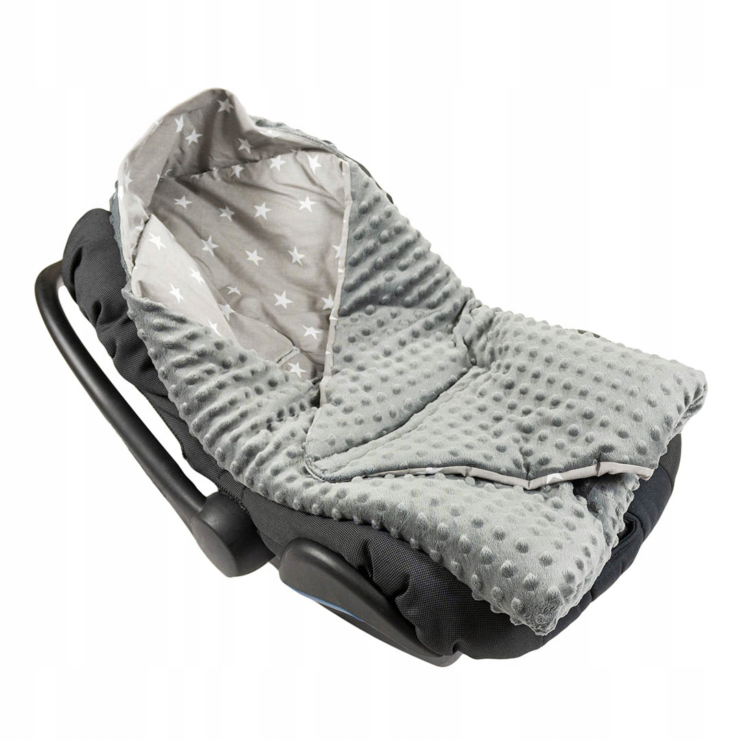 

Śpiworek otulacz minky do fotelika 80x80cm