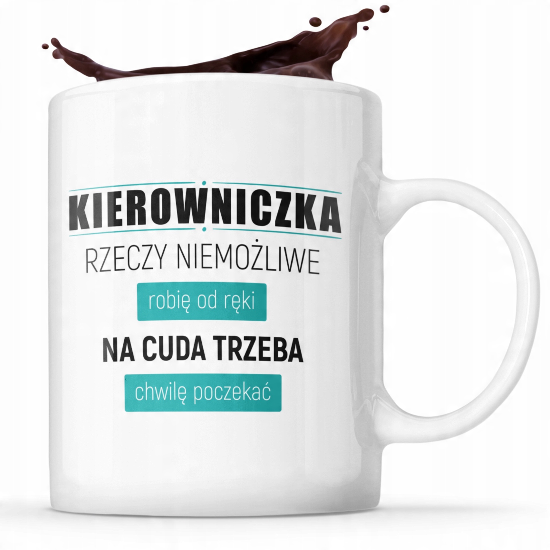 

Dla Kierowniczki Kubek Upominek