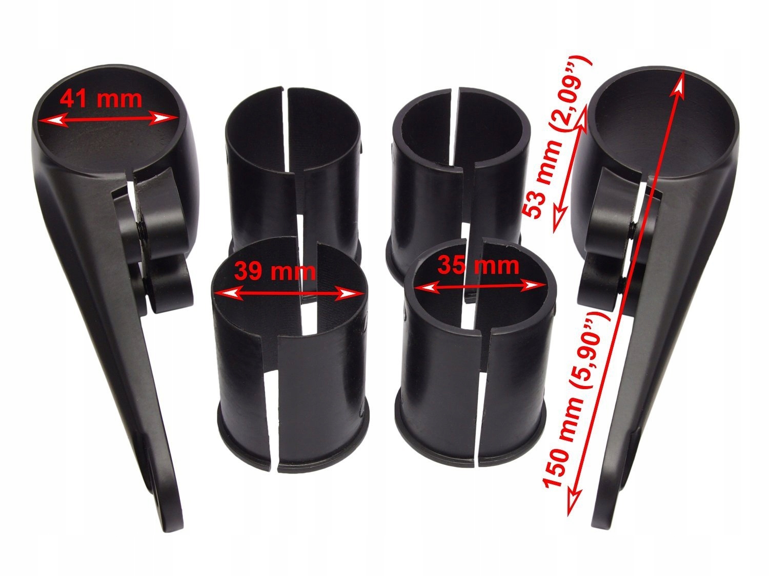 Mocowanie uchwyty lampy custom cafe 35 39 41 mm Weight with packaging 1 kg