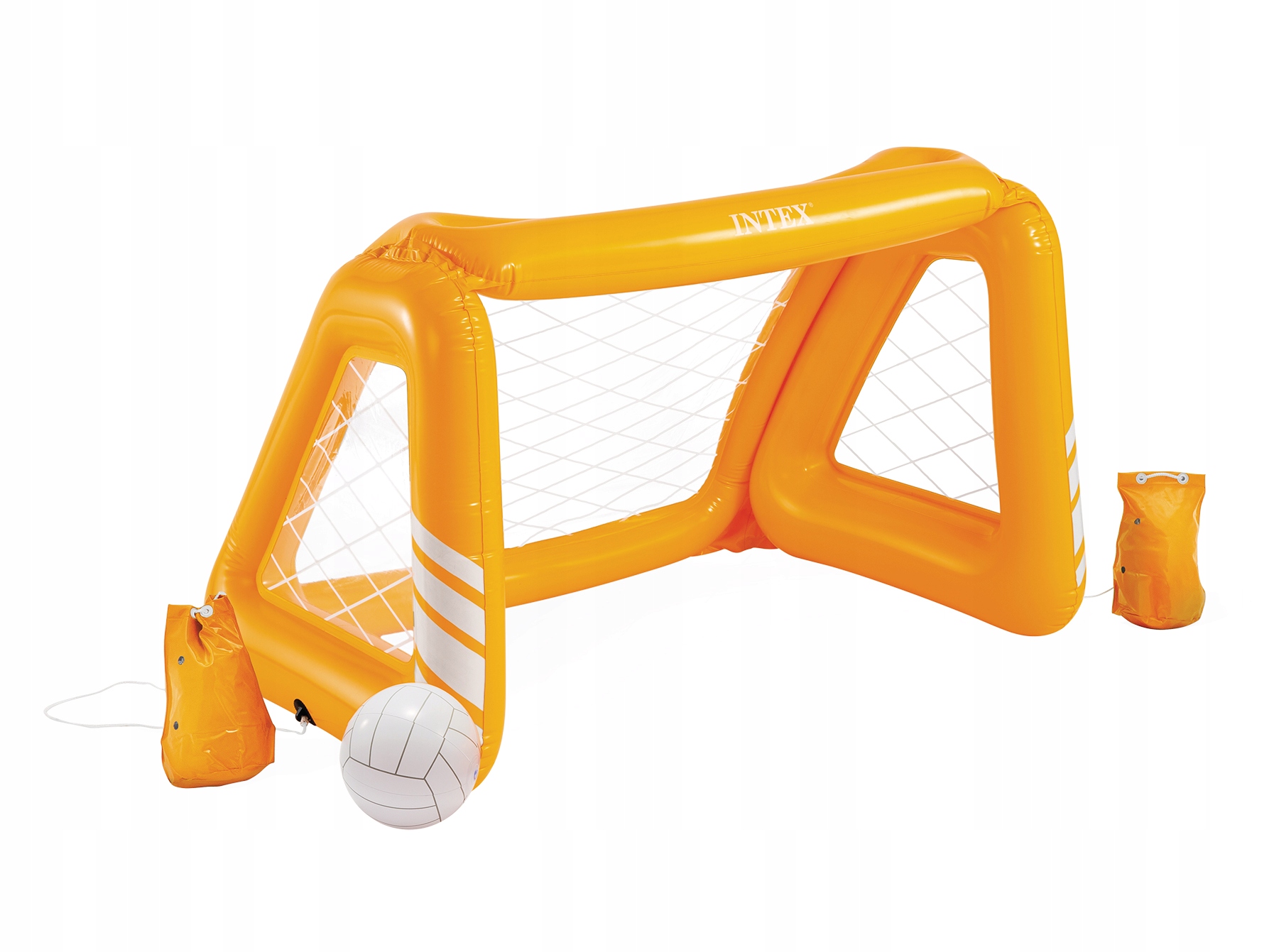 Nafukovací branka na vodní pólo Intex 58507NP s míčem 140x89x81 cm