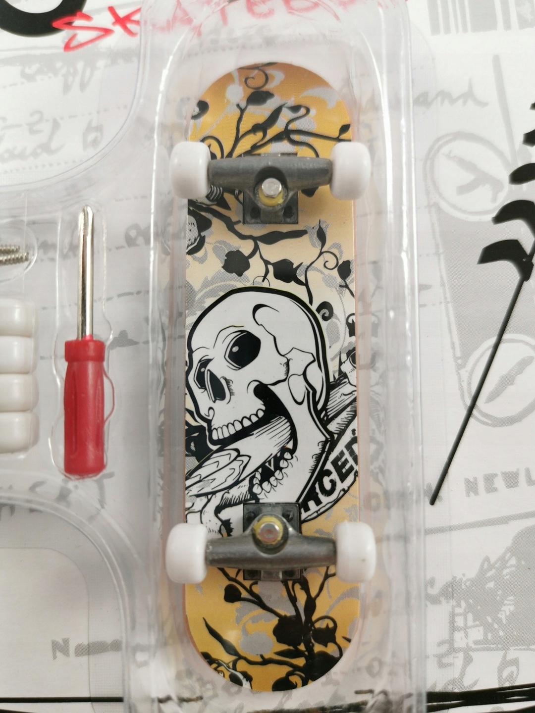SKATEBOARD MINI DESKOROLKA FINGERBOARD ZESTAW Marka Spartan