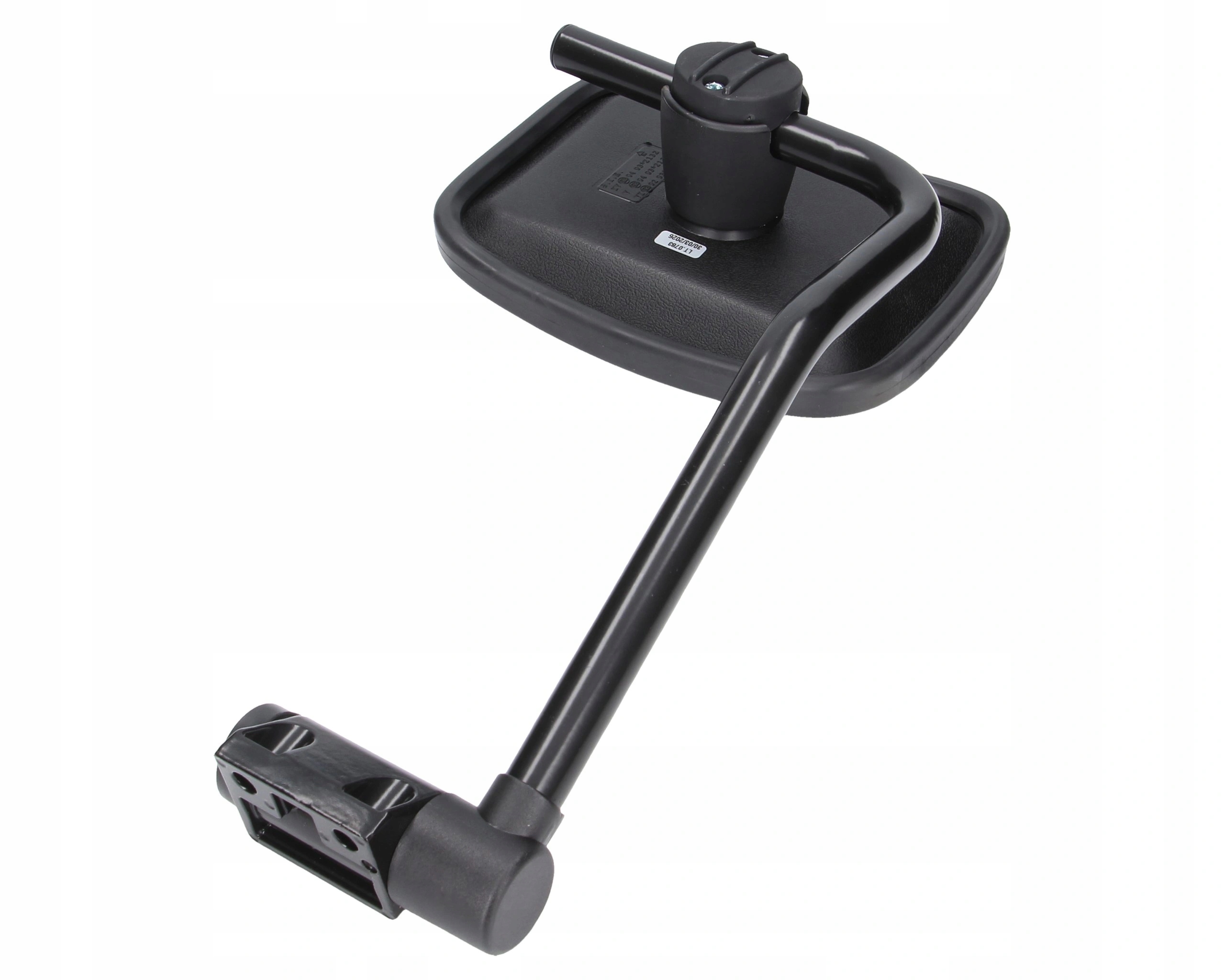 zrcátko s pravým ramenem pro traktor, bagr, nakladač 220 x 170 mm