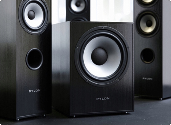 Subwoofer aktywny Pylon Audio Pearl Sub 150 W czarny Marka Pylon Audio