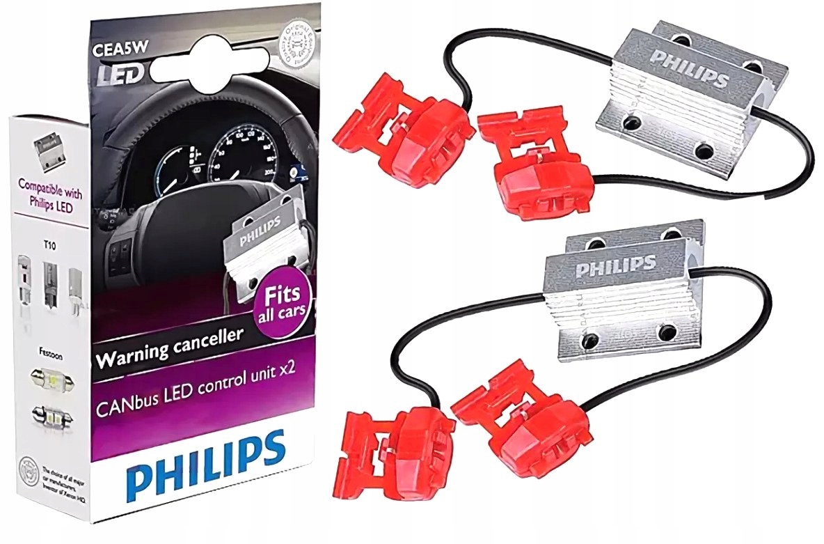 PHILIPS CANBUS LED KONTROLER W5W C5W T10 ADAPTER