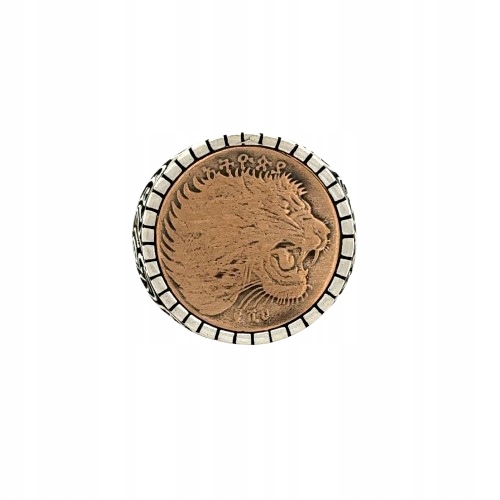 Mužský signatář – řvoucí lev