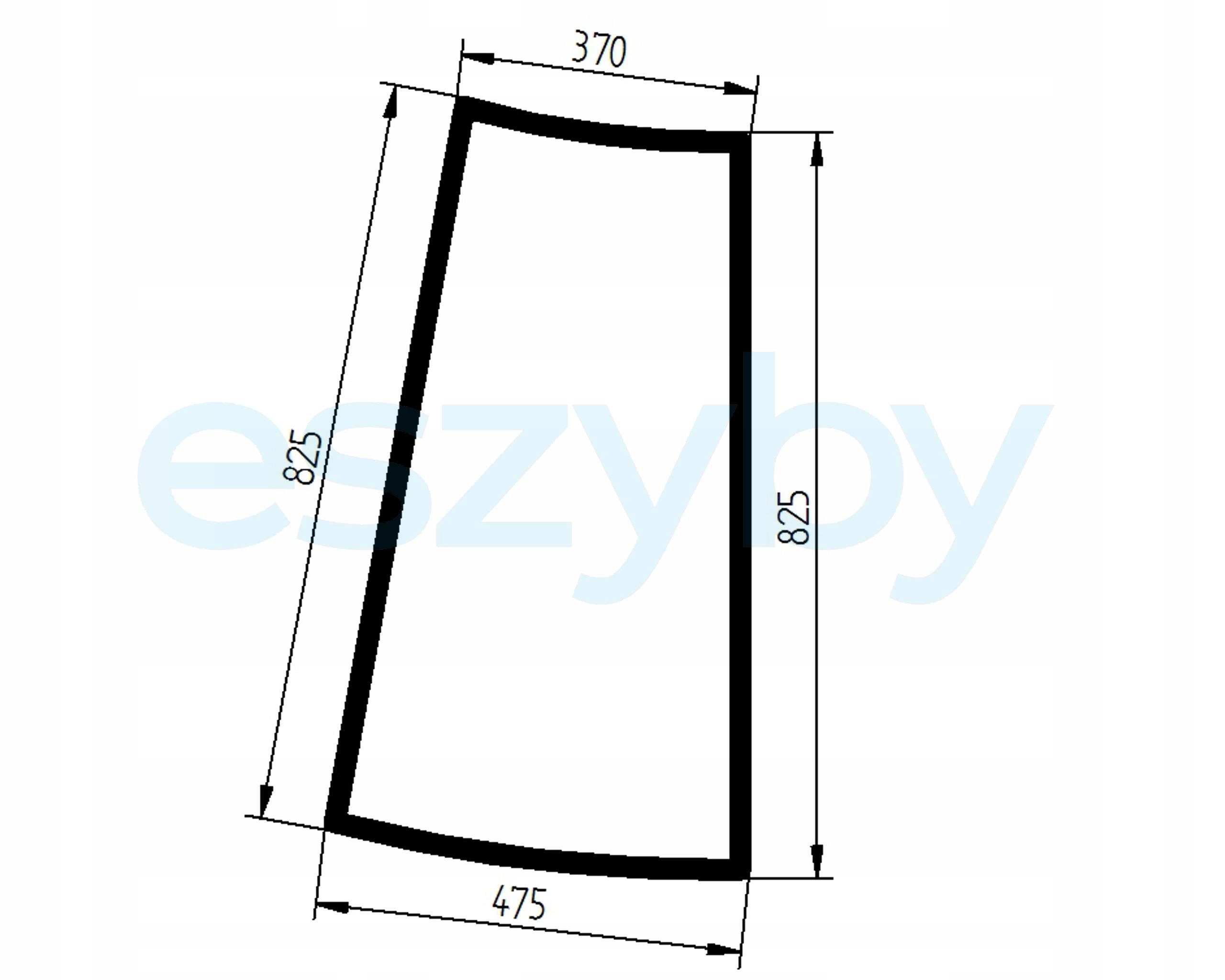 sklo Jcb Fastrac 3220 3230 8250 boční P 82730253