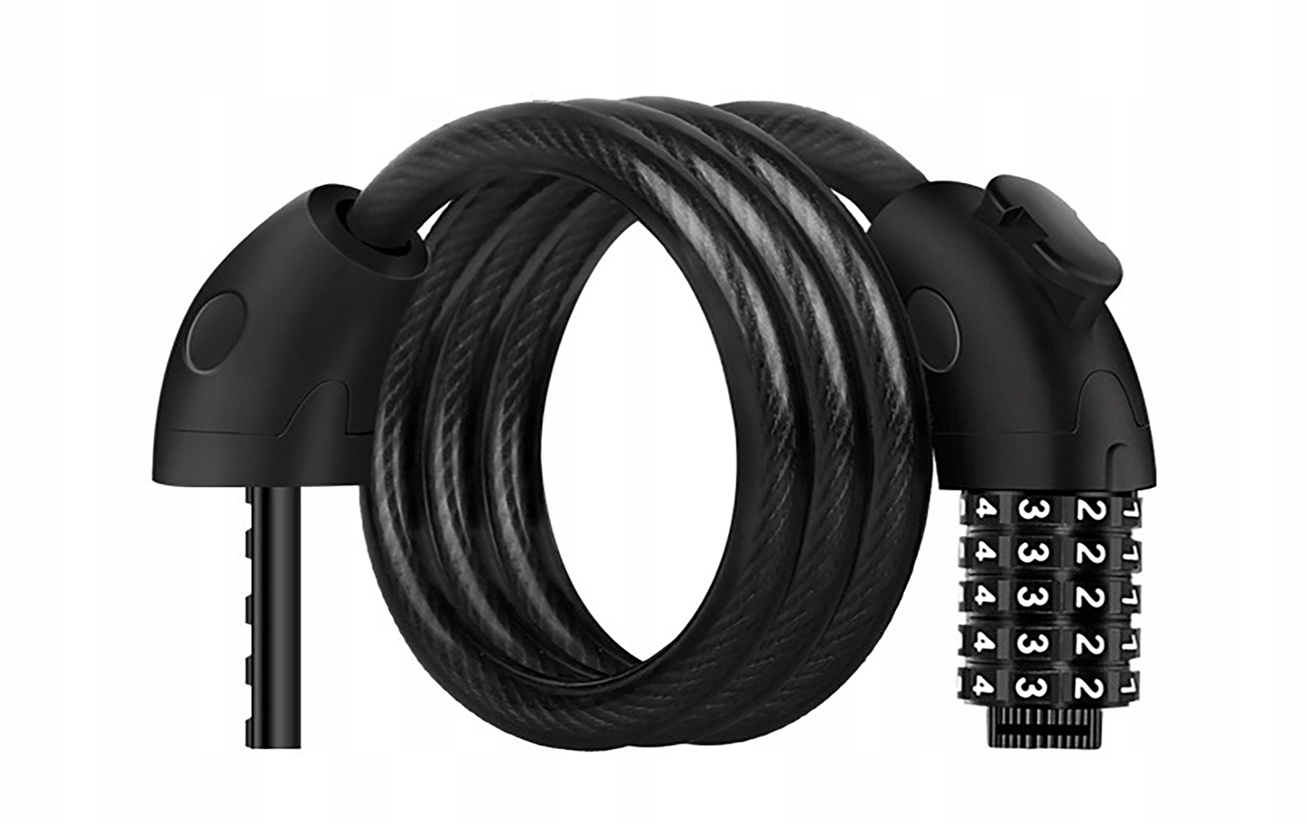 BLOKADA do ROWERU NA SZYFR KOD ZAPIĘCIE na ROWER zabezpieczenie kłódka Waga 100 g