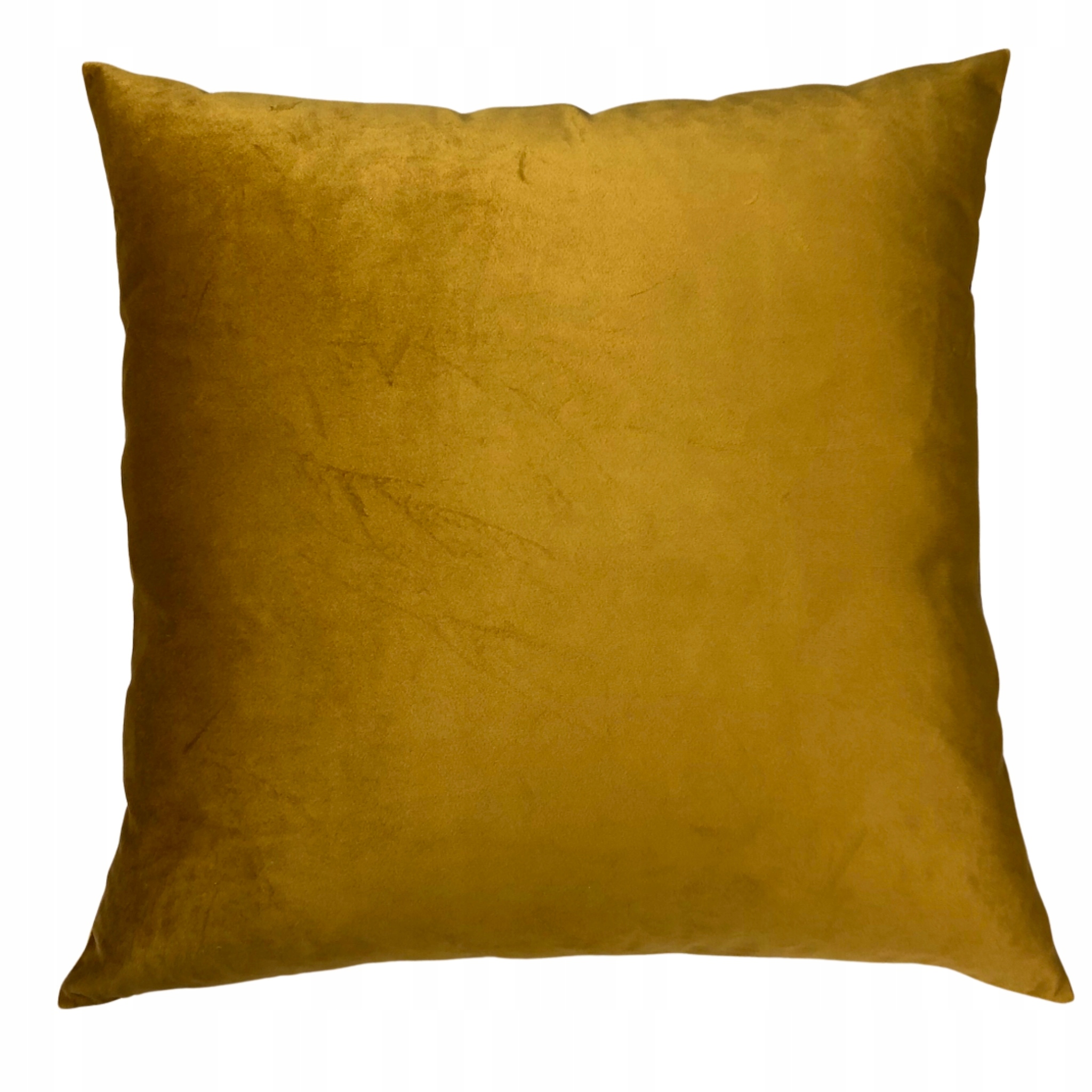 POSZEWKA MUSZTARDOWA VELVET 50x70 WELUR