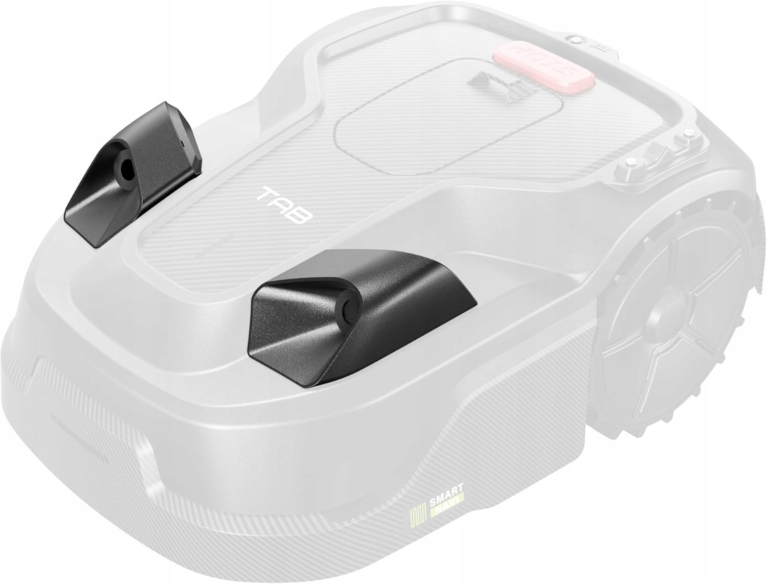 Ultrazvukový senzor pre robotickú kosačku Tab HyperMow, navigácia