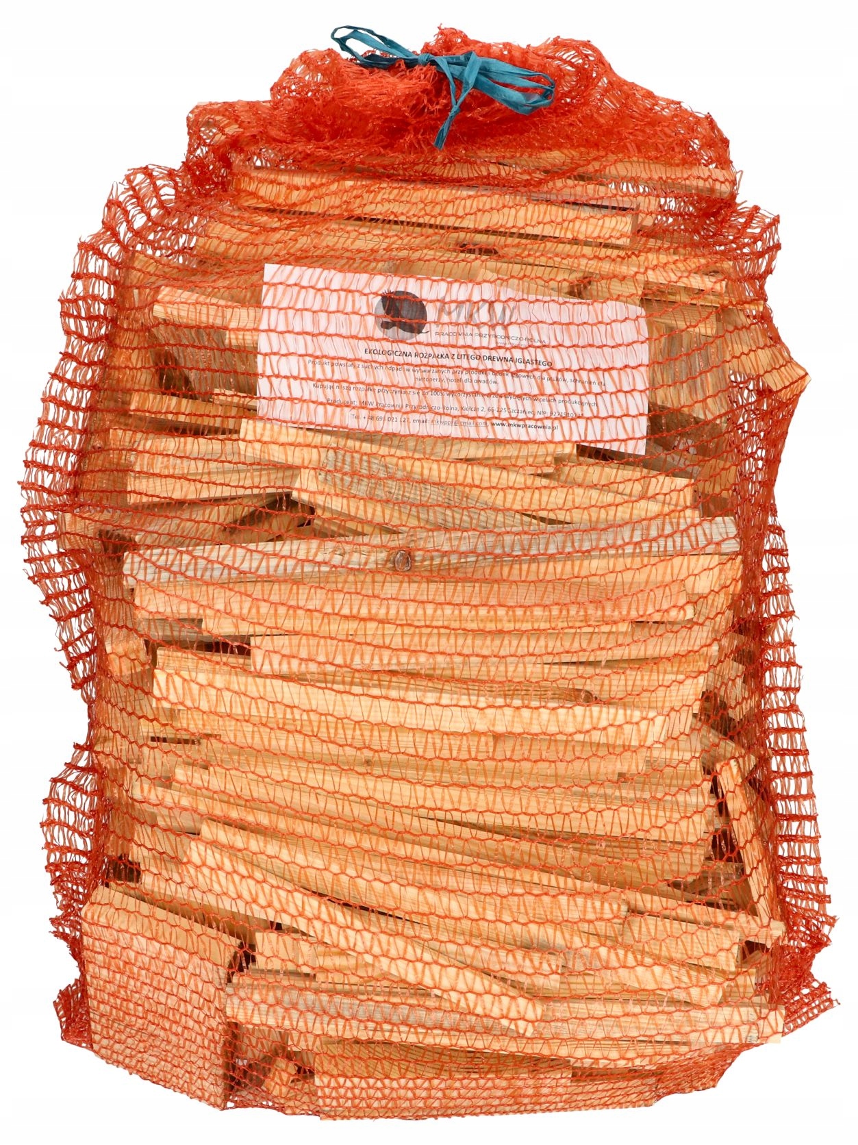 Ekologiczna rozpałka podpałka drewno opałowe piec kominek 15kg MKW