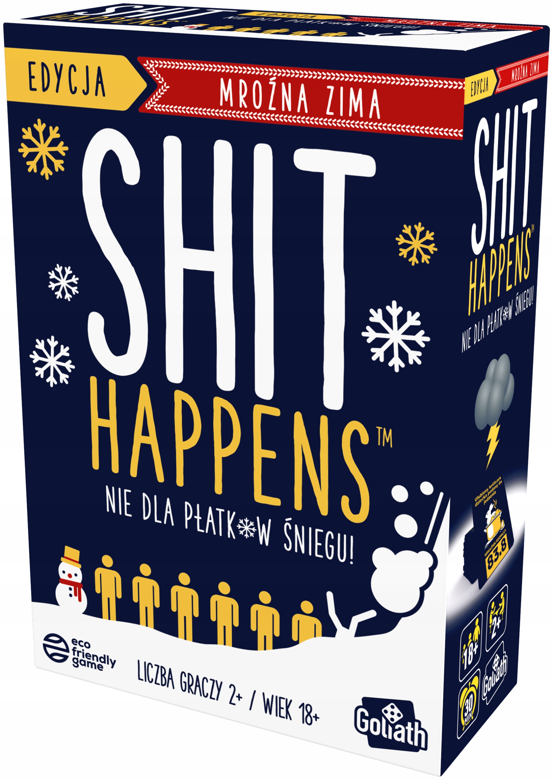 

Gra Shit Happens edycja Mroźna Zima dla dorosłych