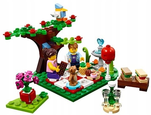 LEGO 40236 ROMANTYCZNY PIKNIK WALENTYNKOWY WALENTYNKI UNIKAT NOWE Marka LEGO