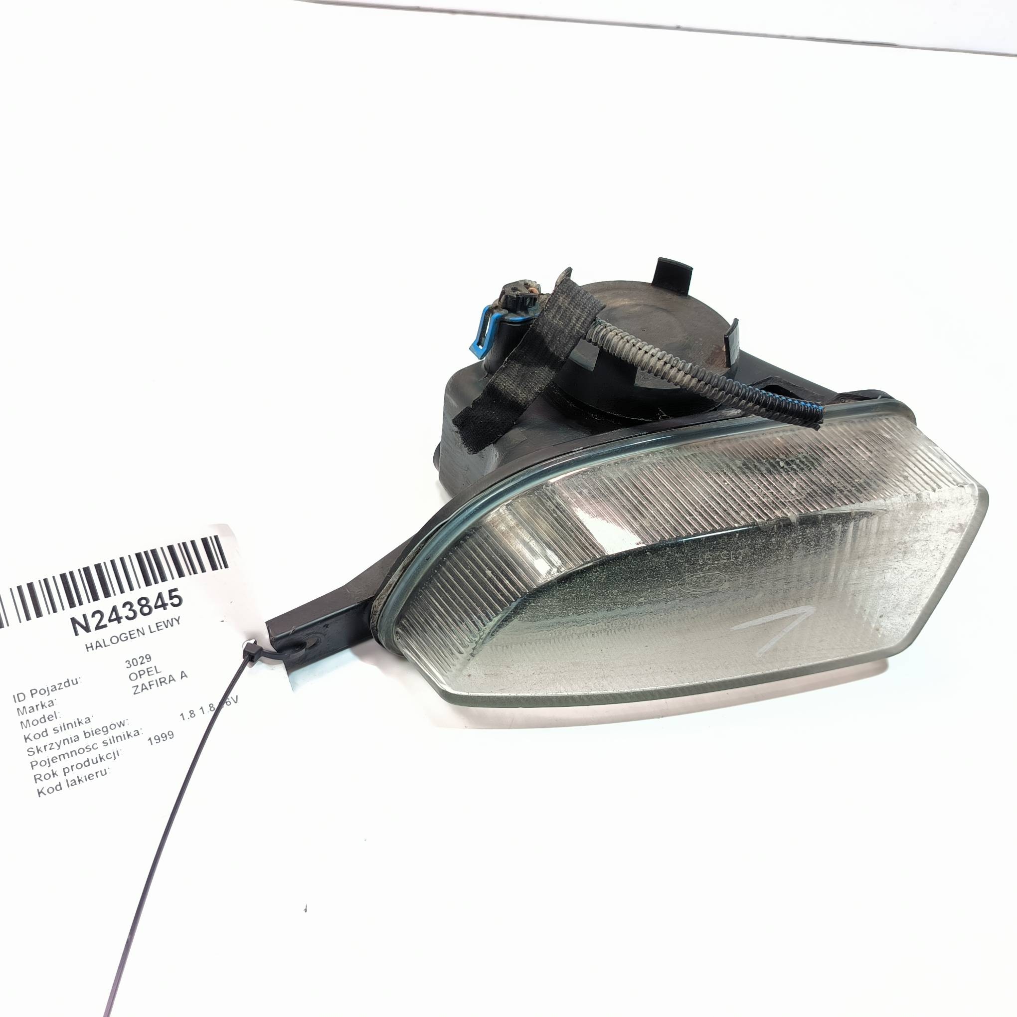 fog light left 24407174 OPEL ZAFIRA A