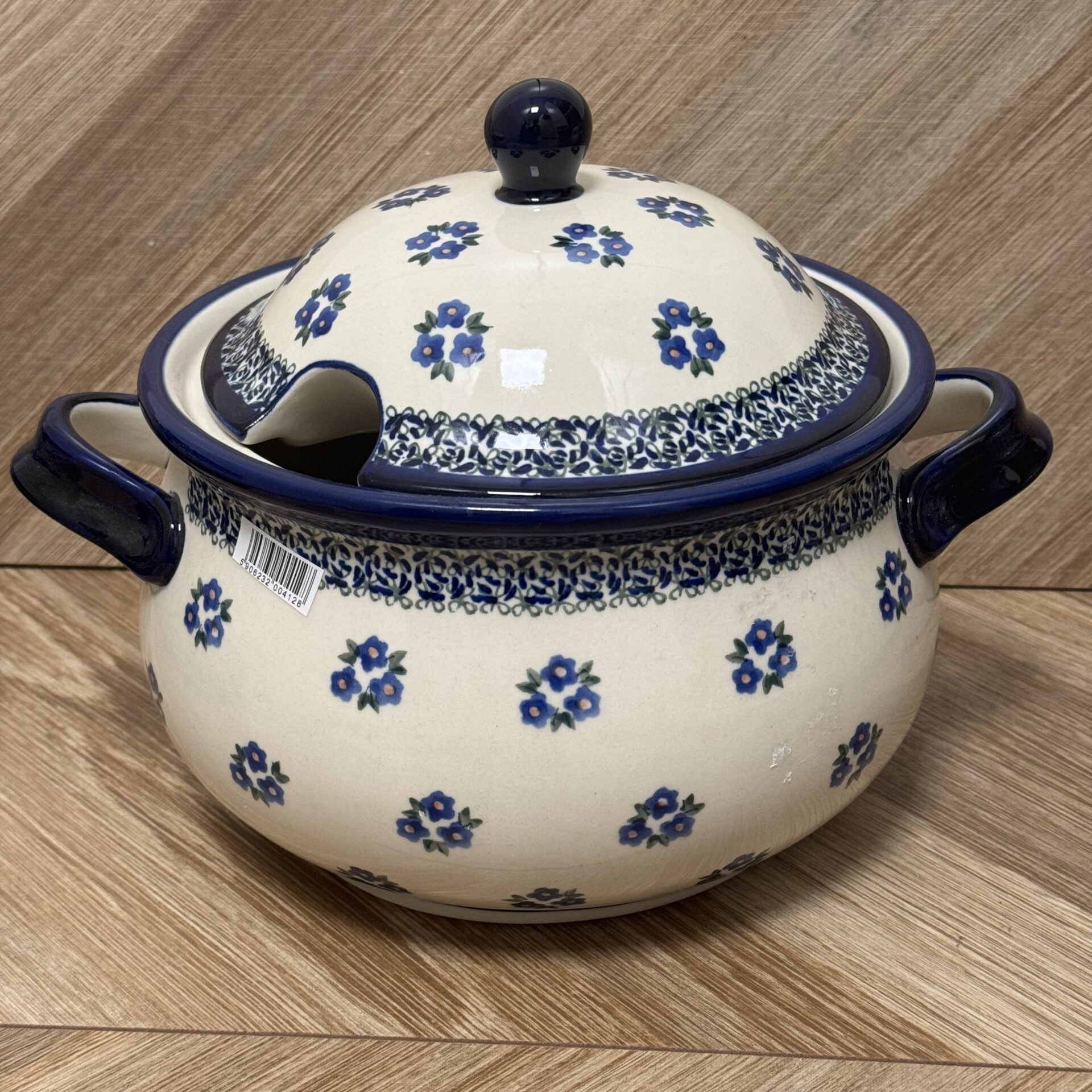 Waza na zupę 3 L dek. 224A Ceramika Bolesławiec