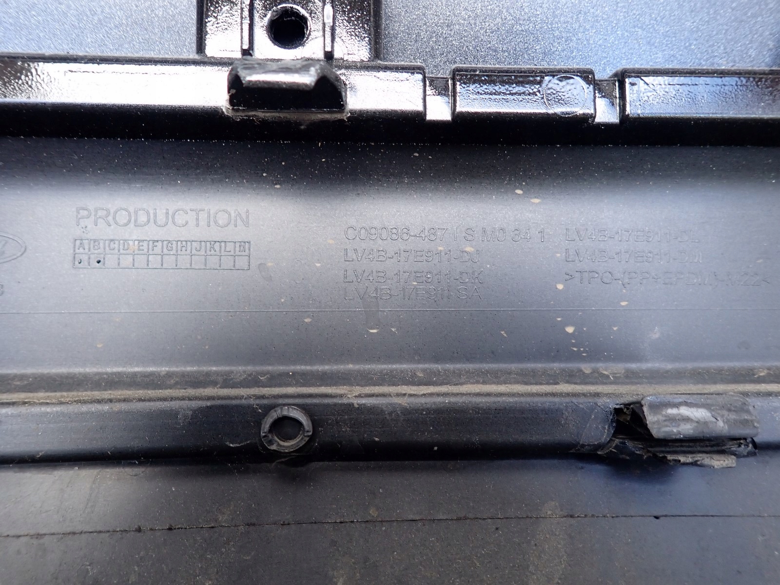 bumper rear part rear FORD KUGA MK3 III DFK ST 2019