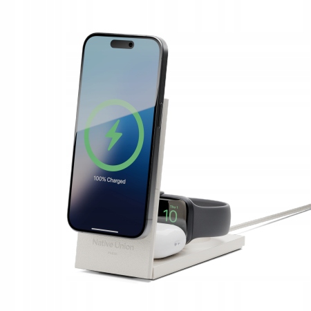 Native Union Rise 3-in-1 Qi2 Wireless Charger – bezdrôtová nabíjačka Qi2