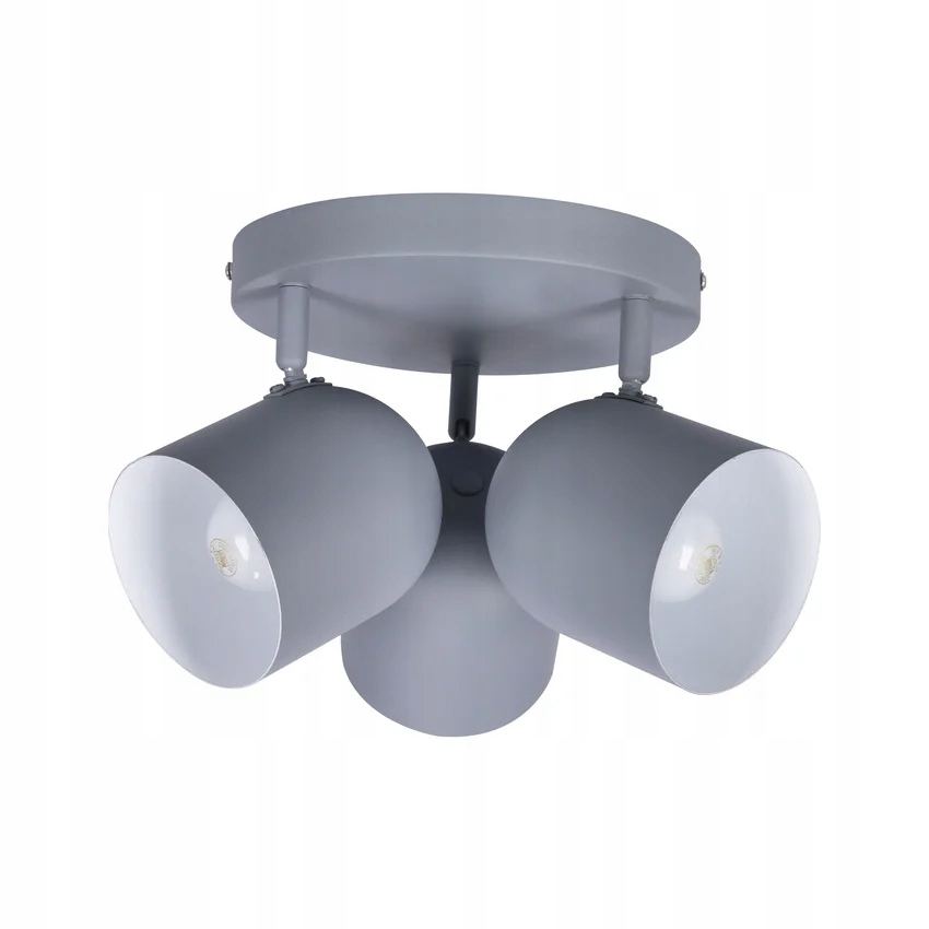 Stropná lampa Candellux Azuro šedá