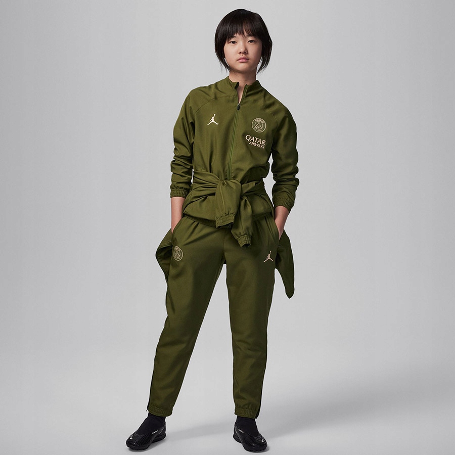 Teplákovka Nike Psg Strike TrkSuit FD7123-327 M (137-147 cm) zelený