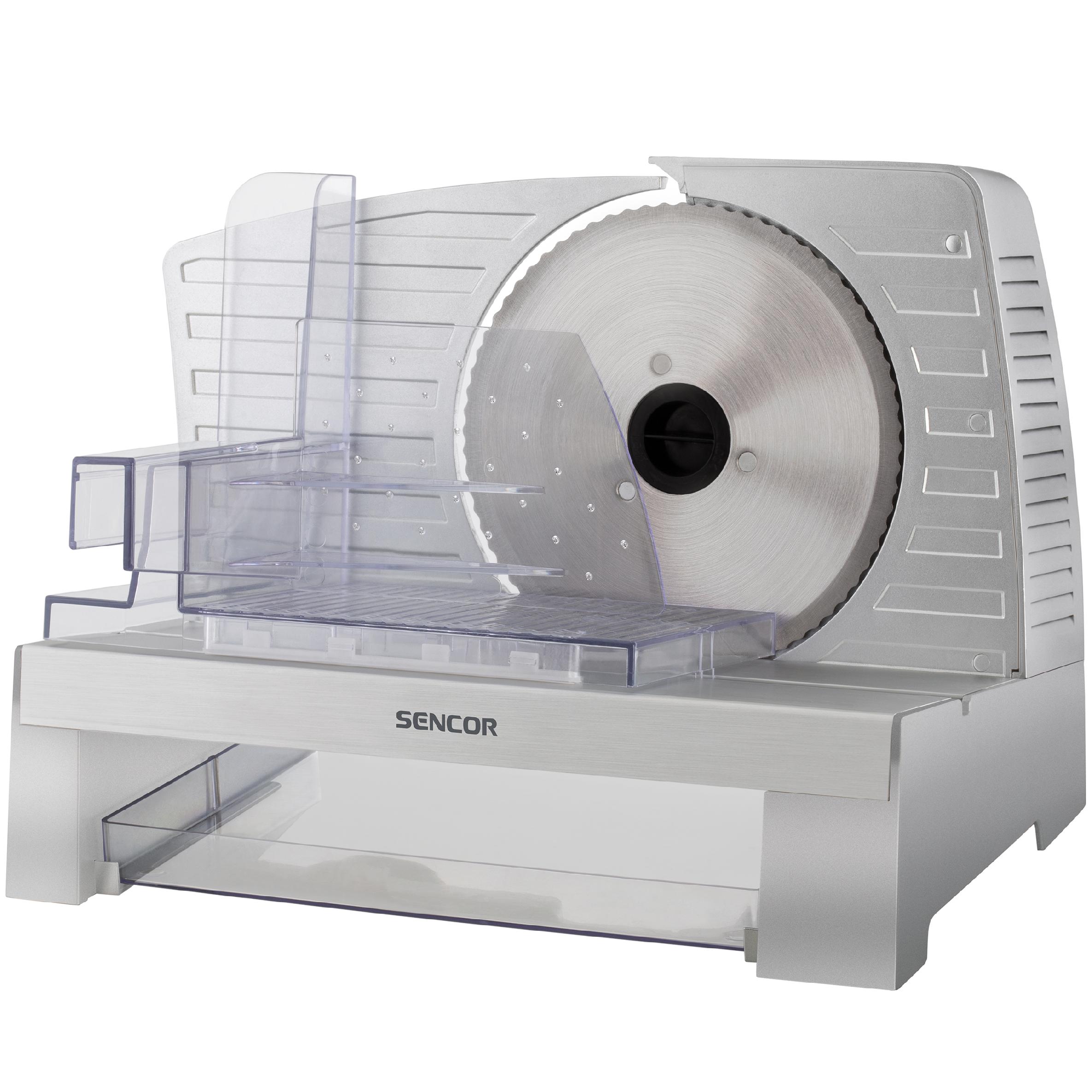 Krajalnica elektryczna do żywności z prowadnicą 100W Sencor Sfs 3050SL