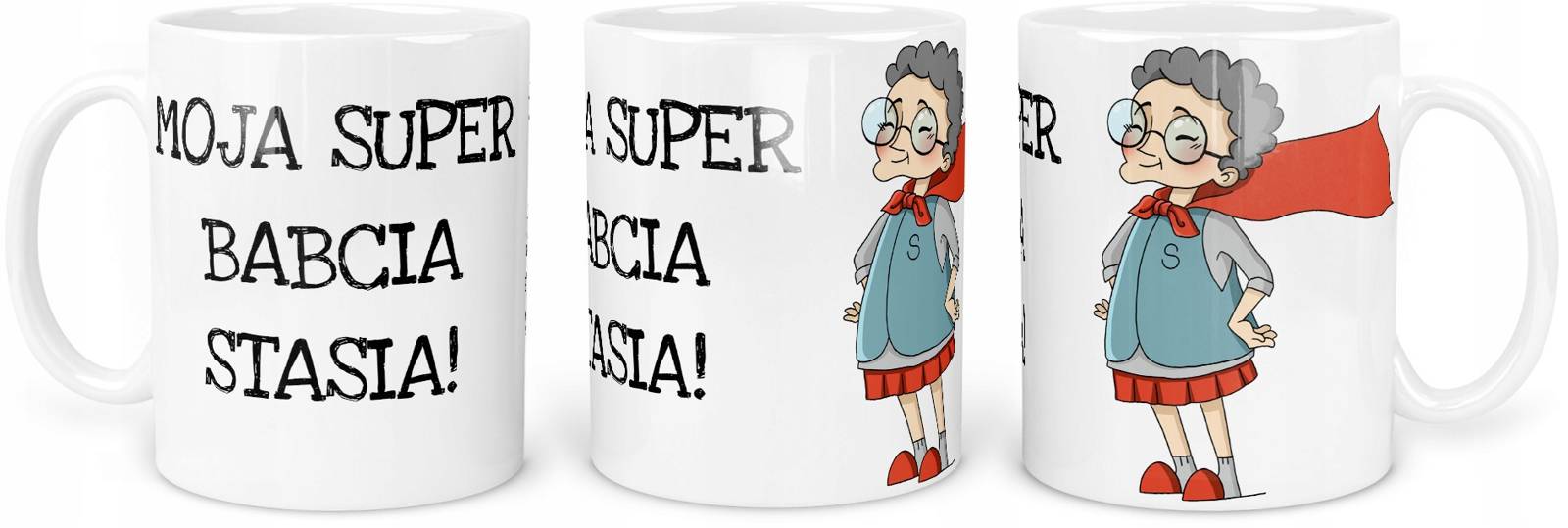 

Kubek Moja Babcia Na Dzień Babci Imie iKubek