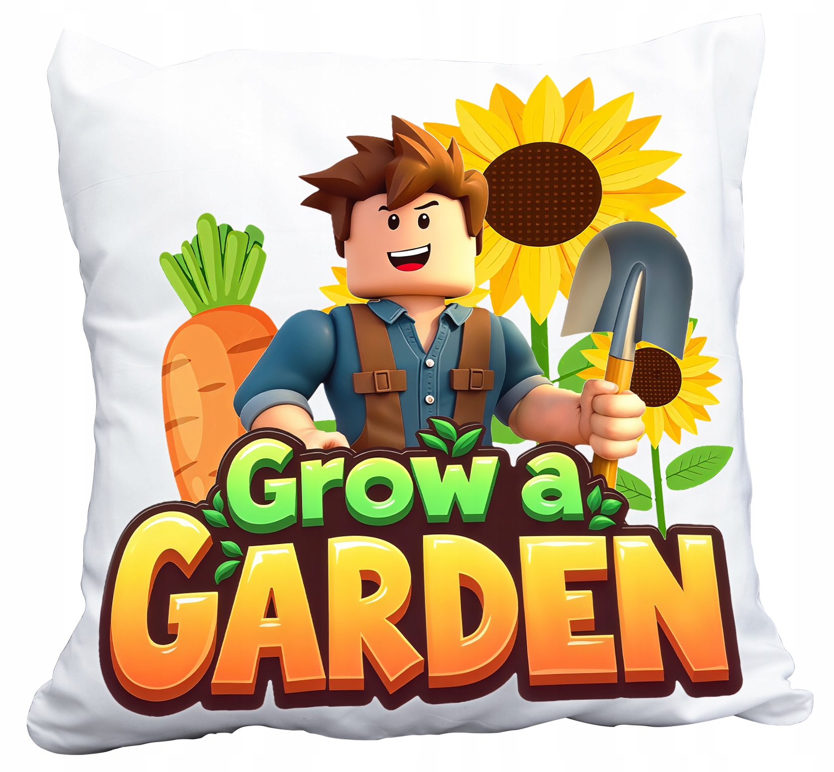 Polštář Roblox Grow A Garden Hra Pro Dítě Dárek Dárek Jméno