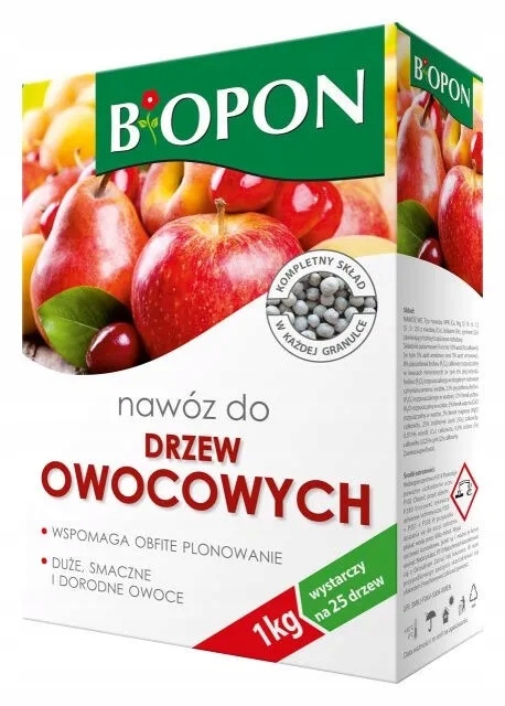 

Biopon Nawóz do drzew owocowych granulowany, 1 kg