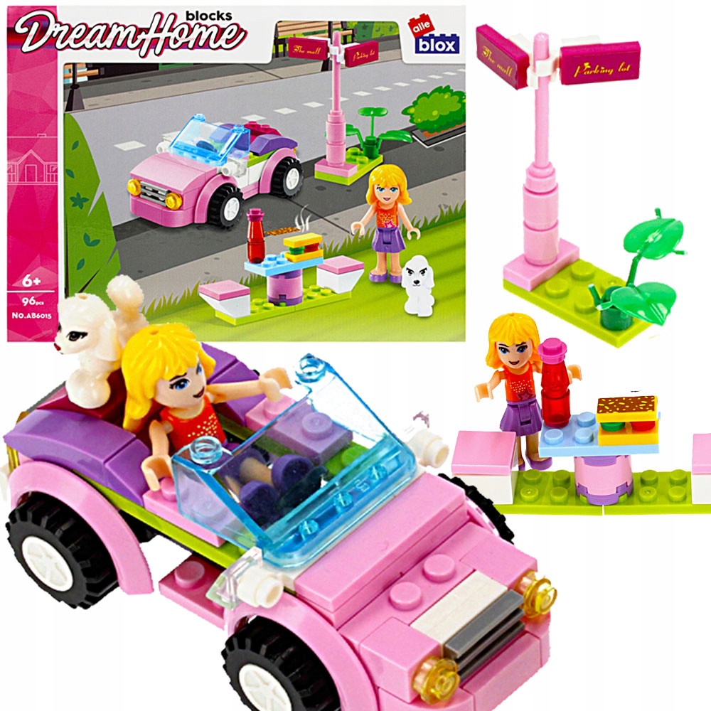 

Alleblox Klocki Konstrukcyjne Piknik Auto 96el.