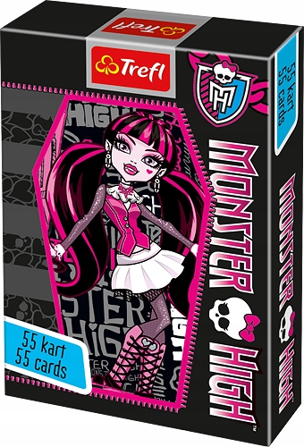 

Karty Do Gry Monster High Trefl 55 Szt