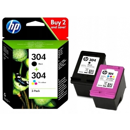 

Tusz Hp 304 dwupak czarny i dwukolorowy