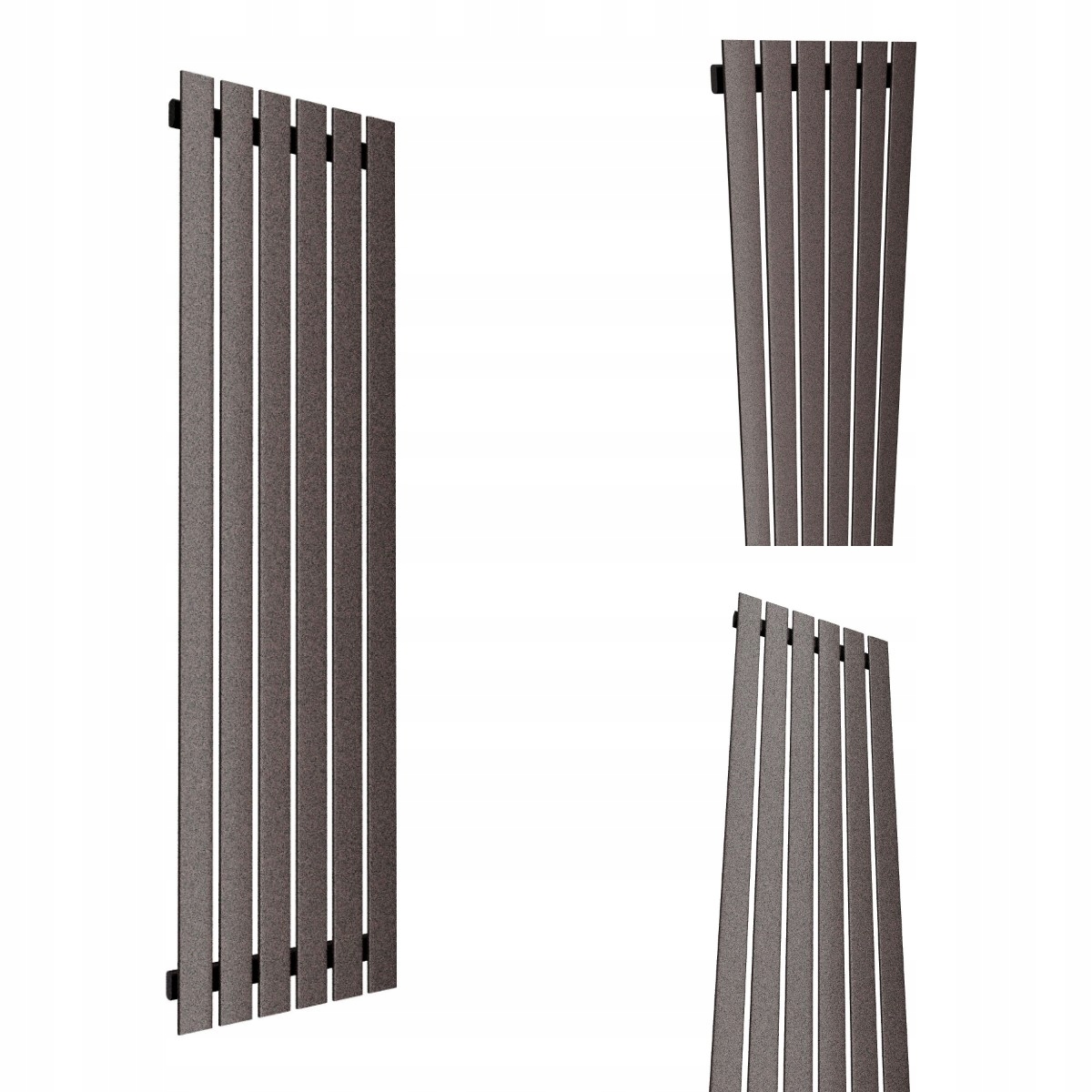 Dekorativní Vertikální RADIÁTOR-R6 1800/450 Bordový