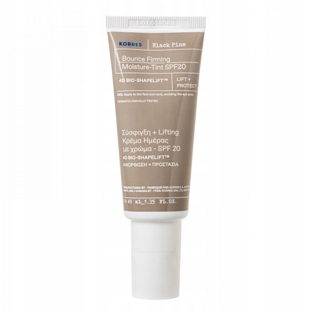 Korres Black Pine Bounce Firming Moisture-Tint barvicí krém na obličej