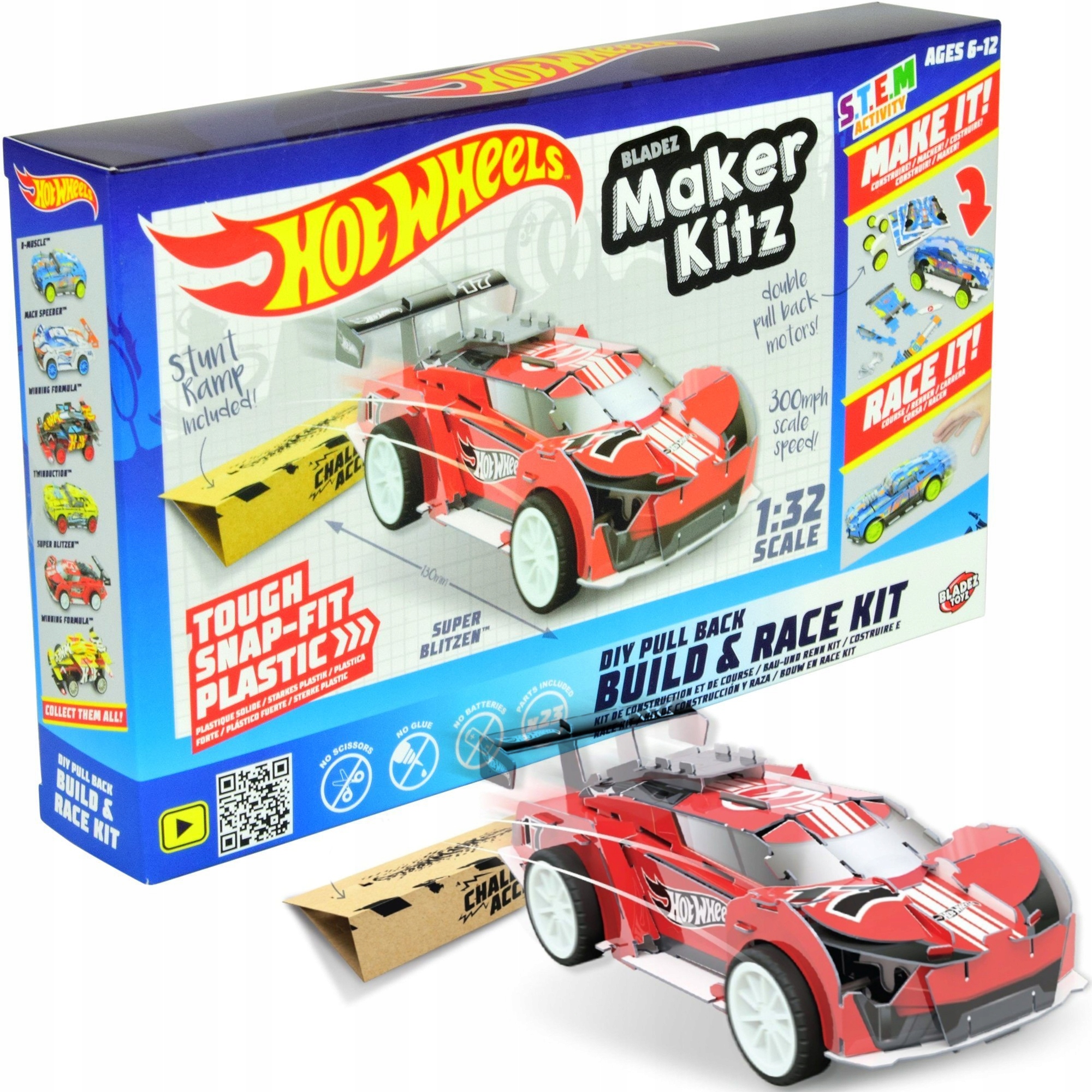 

Hot Wheels Maker Kitz Zestaw Autko Do Składania