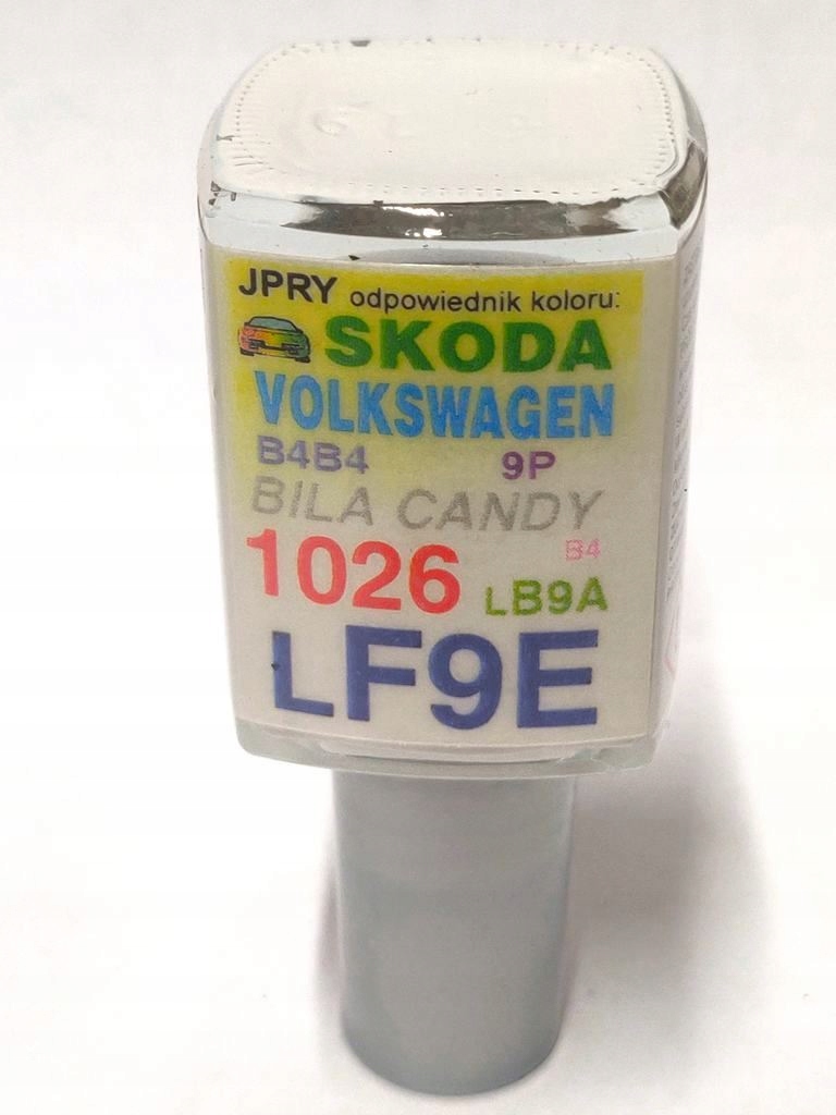 Zaprawka do rys 10ml Skoda LF9E Bila Candy