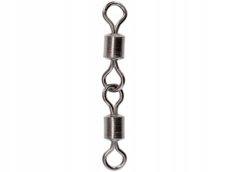 Krętlik rolkowy Mikado Jaws Double Swivels 25kg AMA-J-003-01 (5 sztuk)