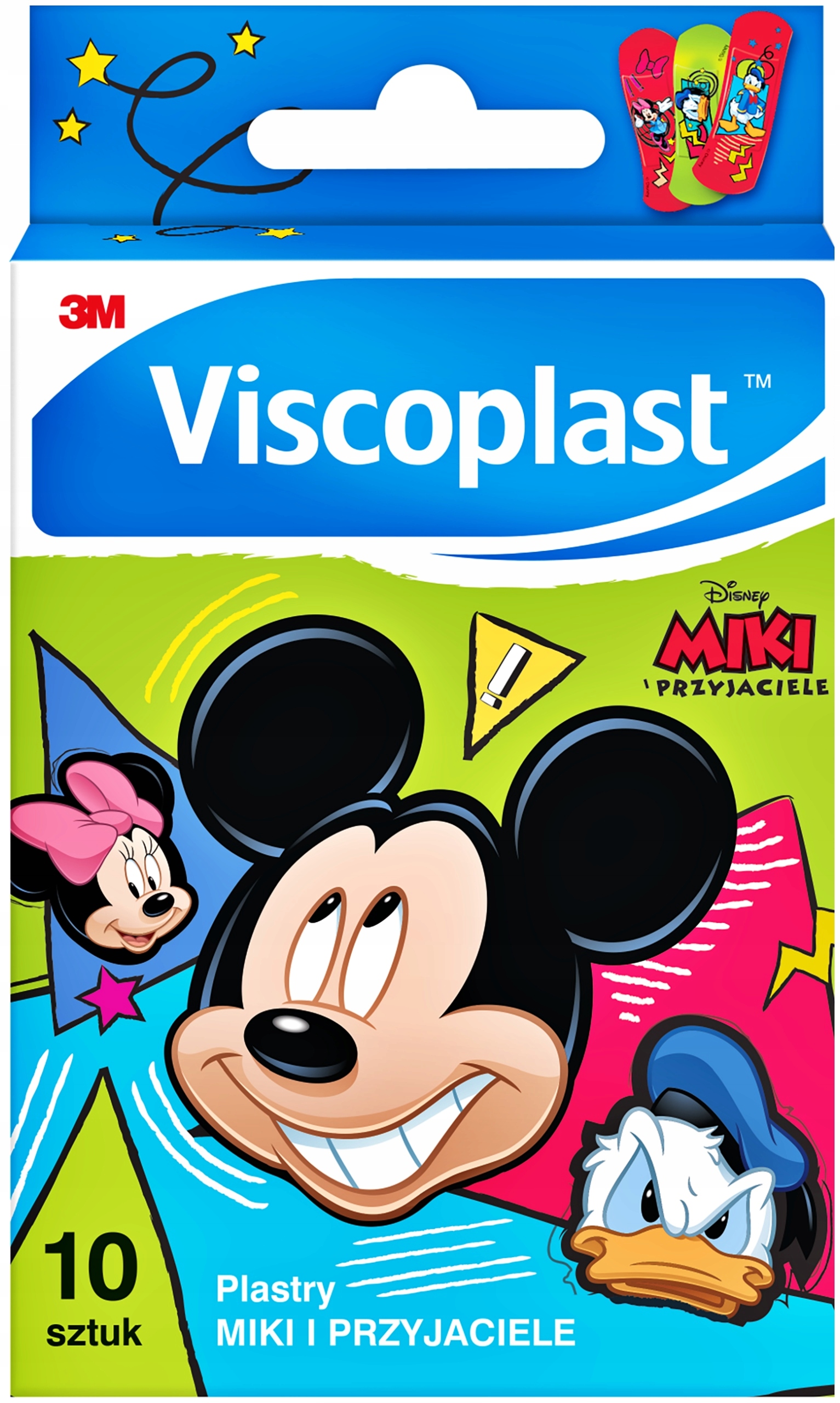 

Viscoplast Plastry Miki I Przyjaciele 10SZT