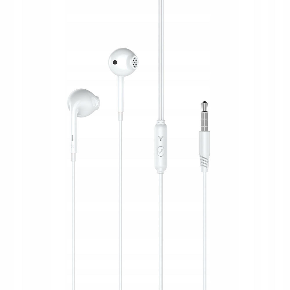 Xo słuchawki przewodowe EP28 jack 3,5mm douszne białe