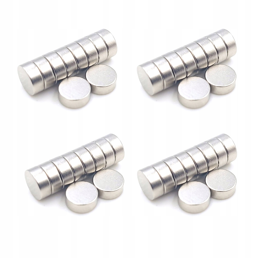 

Magnes Neodymowy Walcowy 5x2 mm 100 Sztuk
