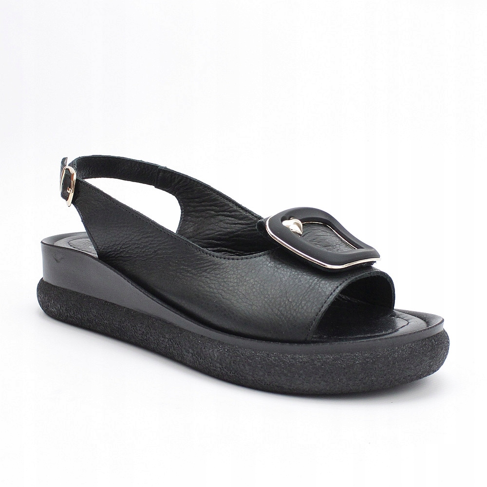 Sokolski L25-138 Černé Sandálky Kůže vel. 37