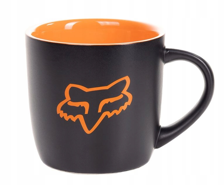 

Kubek Porcelanowy Fox Pomarańczowy