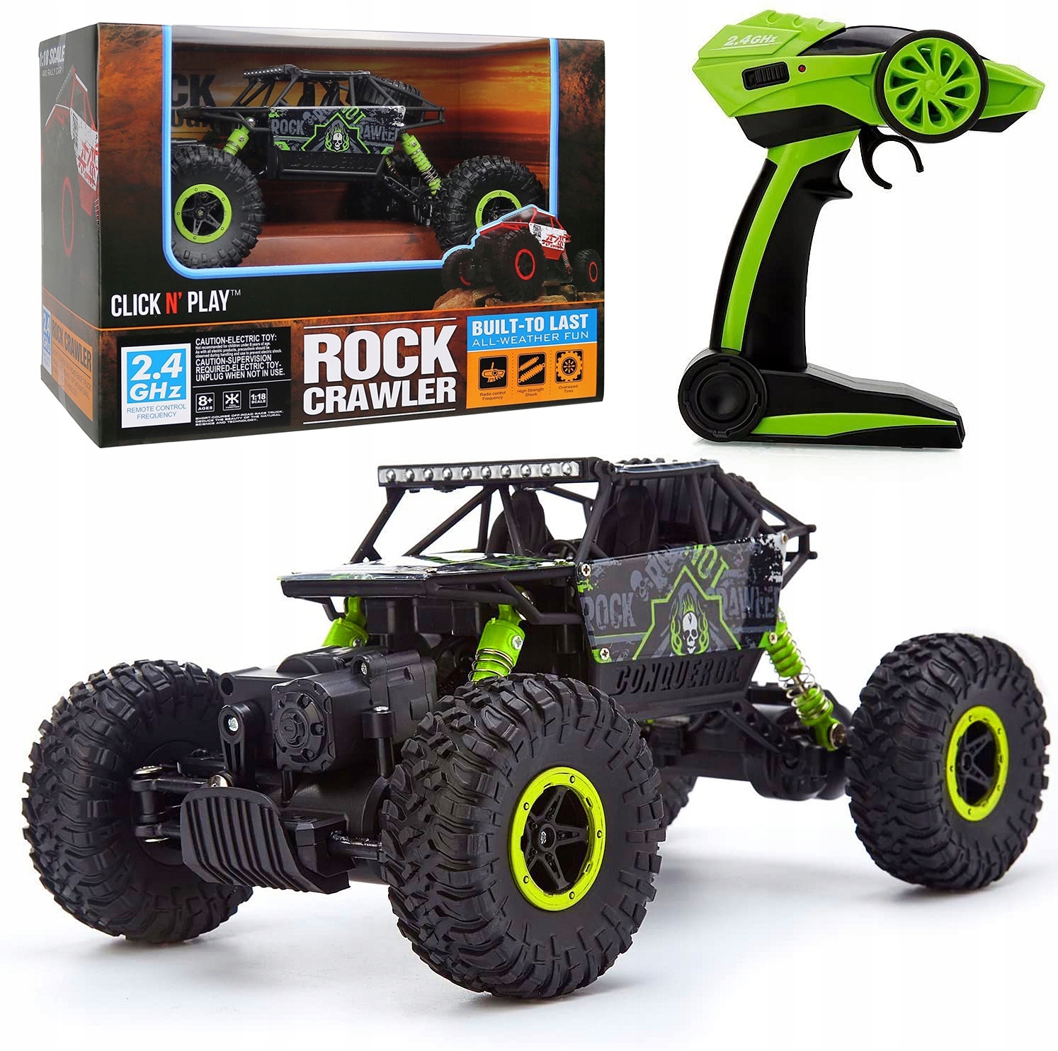 АВТОМОБИЛЬ с ДИСТАНЦИОННЫМ УПРАВЛЕНИЕМ ВНЕДОРОЖНИК 4x4 AUTO RC