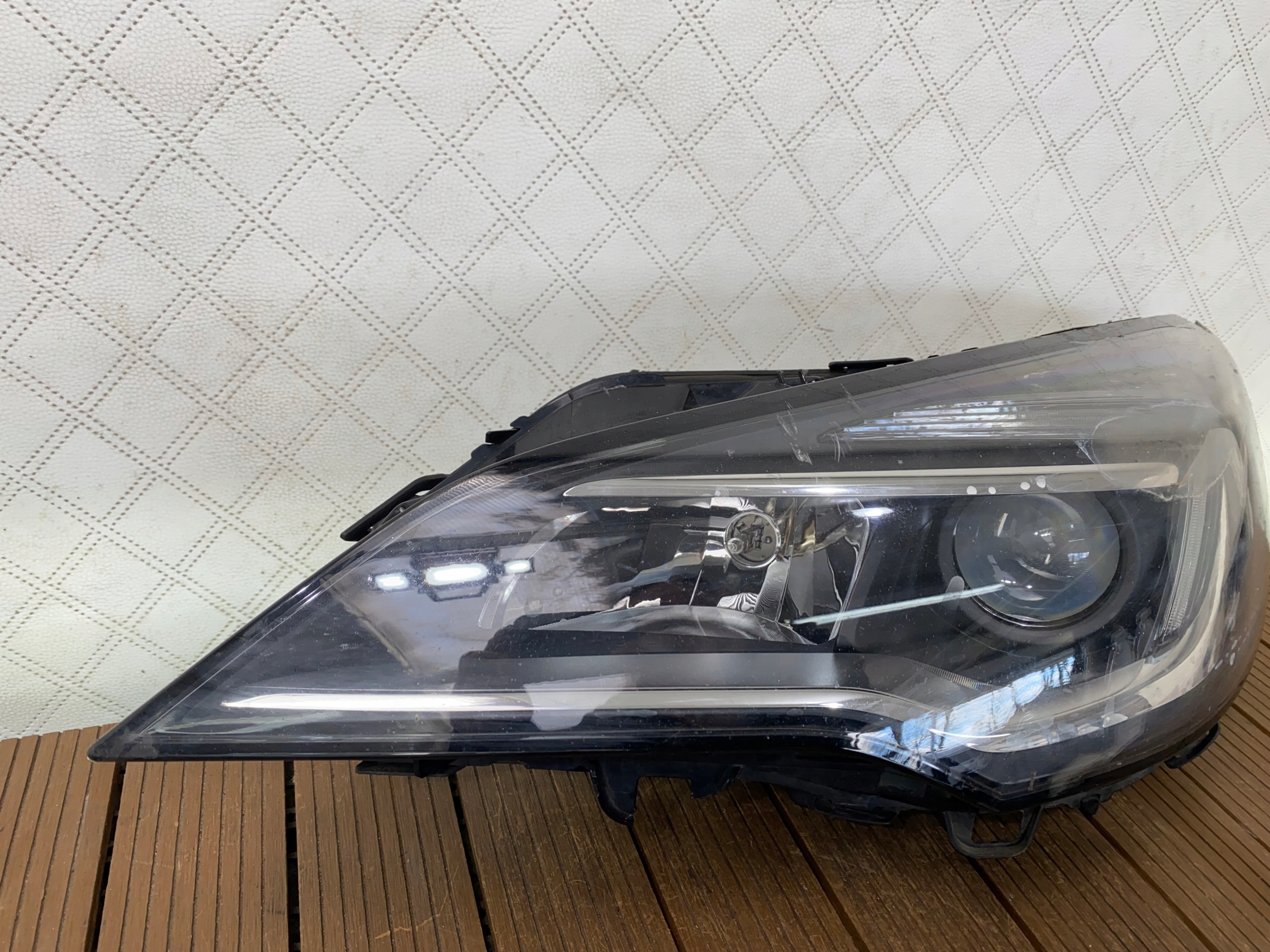 OPEL ASTRA V K 15-21 light front left lens + LED 39158005 EUROPA
