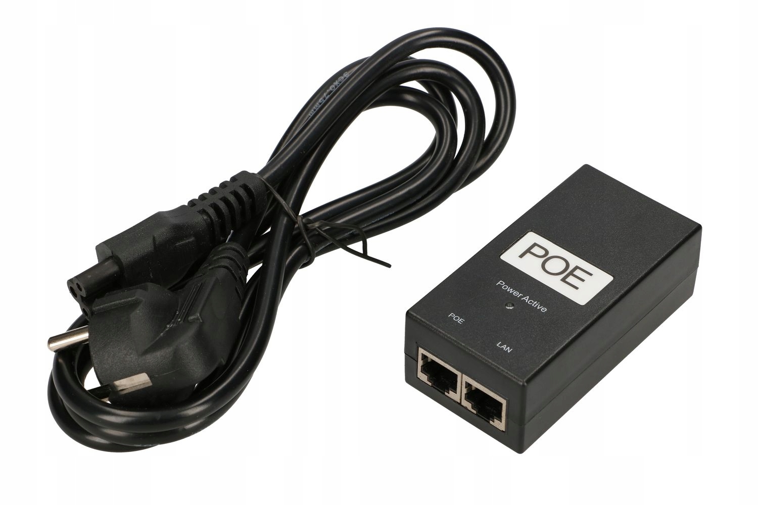 

Zasilacz PoE 48V 0,5A z Led Gigabit Ethernet