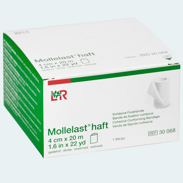 

Bandaż samoprzylepny Mollelast haft 4 cm x 20 m