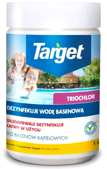

Target Triochlor Do Basenu Dezynfekcja 1kg 50 x20g